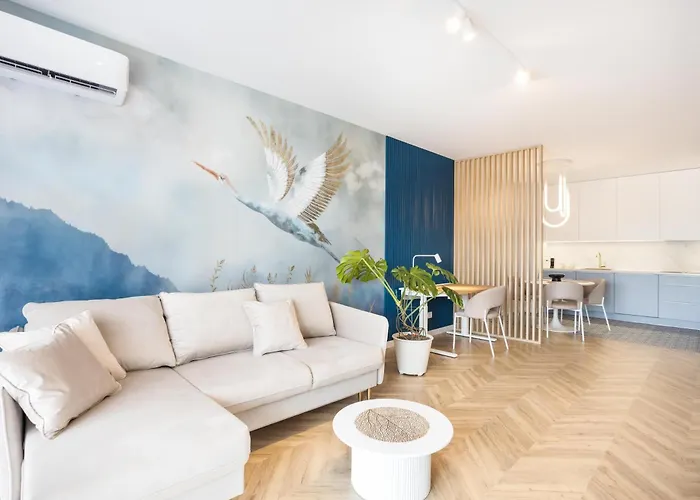 Blue Horizon Self Check-in, Free Garage Parking, Invoice * Poznań